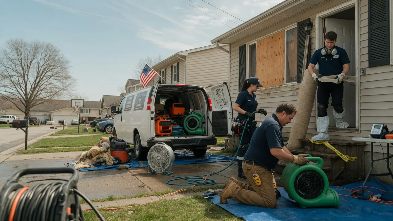 Water Damage Restoration in New Berlin, WI near me
